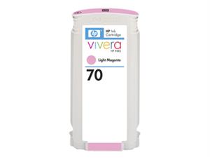 HP nr. 70 Vivera blekk lys magenta 130ml 